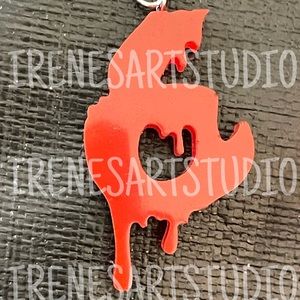 HORROR NUMBER 6 KEYCHAIN